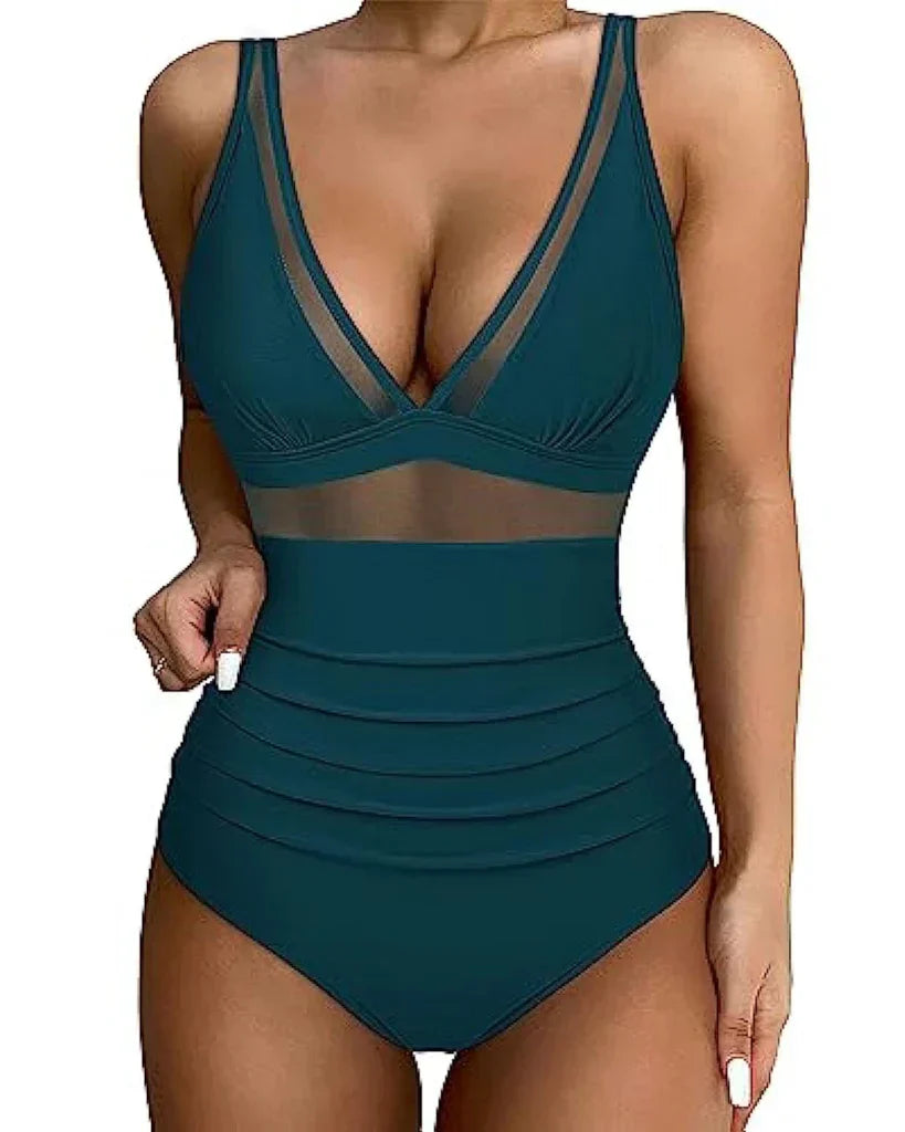Swimsuit with adjustable straps and a flattering cut – Leona
