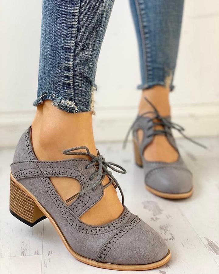 Orthopaedic Vintage Shoes - Lucia