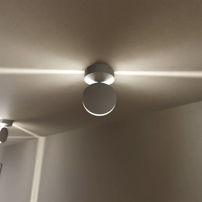 LED Wall Sconce with Spotlight Function | 360° Rotating Head | Square Beam 3